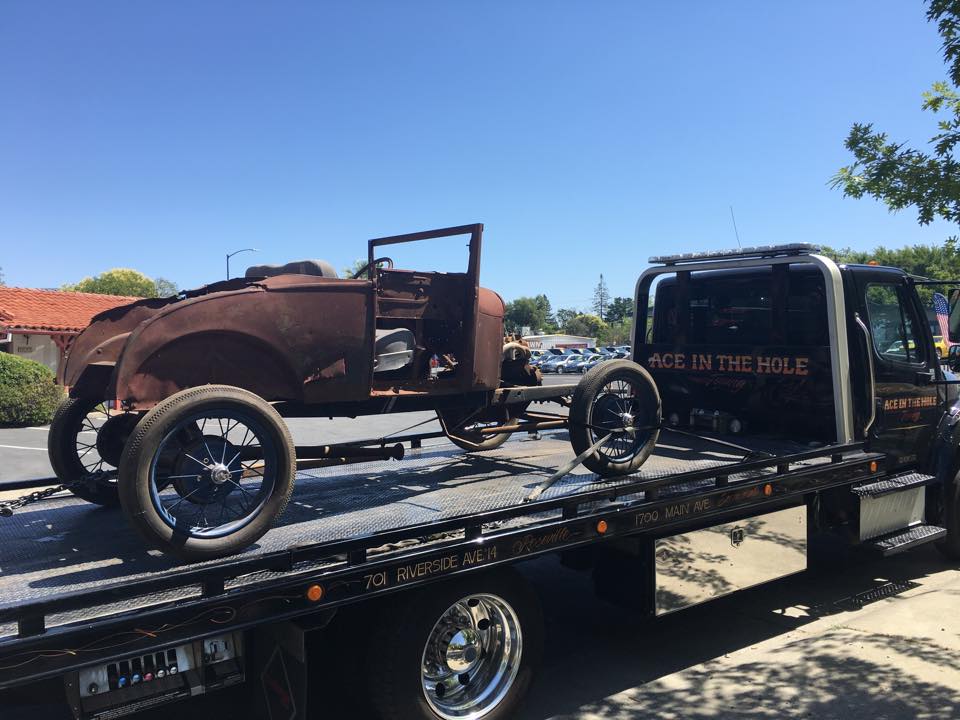 Some classic vehicles are waiting to be restored, and if you have one of those that needs to be moved, Sacramento Ace Towing has the right towing equipment to do the job.