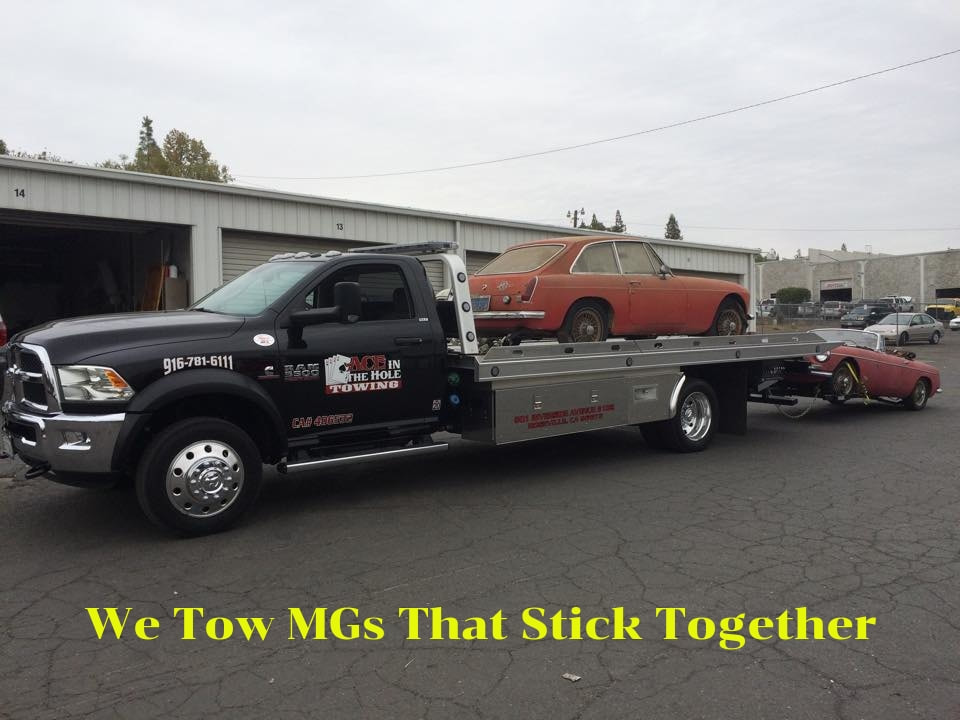 Ace in The Hole Towing tows British cars, for sure.  We love Irish pubs also. That's why Ace in The Hole tow truck drivers visit The Boxing Donkey Irish Pub in Roseville after they jump start a few cars and provide tire change service for a few motorists needing roadside help.