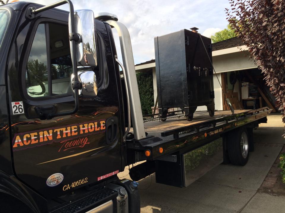 If your safe needs special handling because it weighs a ton, Sacramento Ace Towing can handle the job.